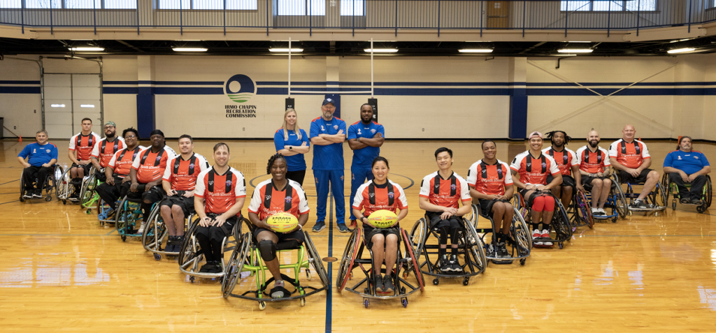 USA Wheelchair rugby team 2024