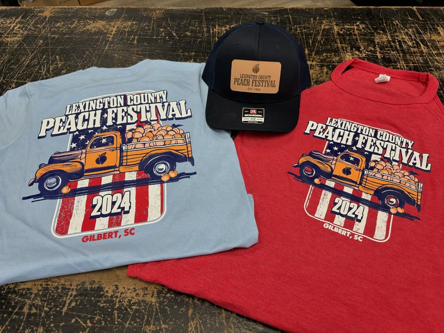 Peach Festival Shirts